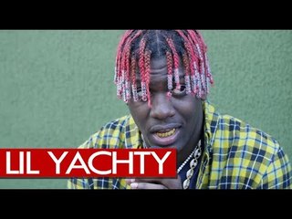 Lil Yachty shows new Jesus piece backstage at Wireless