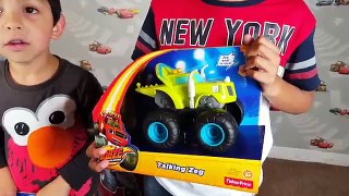 Giant Blaze and the Monster Machines Toys Surprise Egg Opening video for Kids