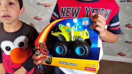 Giant Blaze and the Monster Machines Toys Surprise Egg Opening video for Kids