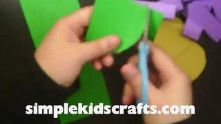 How to make a 3D toy flower - EP - simplekidscrafts