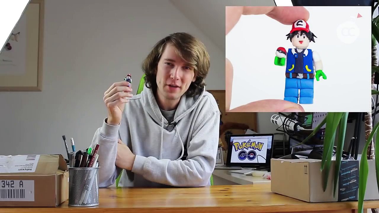 Pokémon from Lego (Ash Minifigure) – Polymer Clay Tutorial