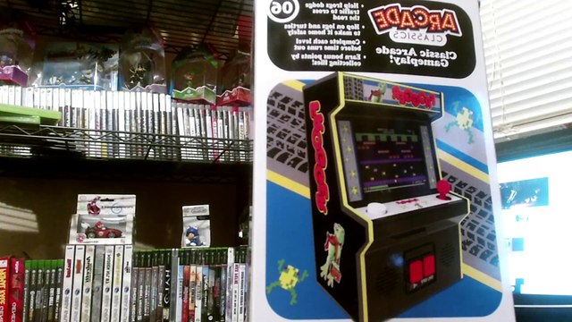 Mini Arcade review FROGGER