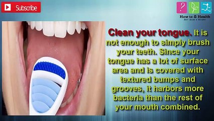 How To Get Rid Of Bad Breath Naturally.