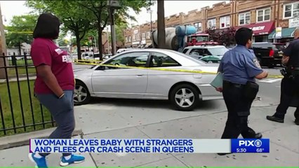Mom Arrested After Leaving Baby Behind to Flee Scene of Crash: Police
