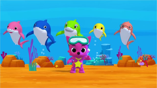 La Familia Tiburón | Canta con Tiburón Bebé | Pinkfong Canciones Infantiles