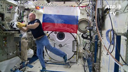 ISS: La fièvre du Mondial jusque dans l'espace