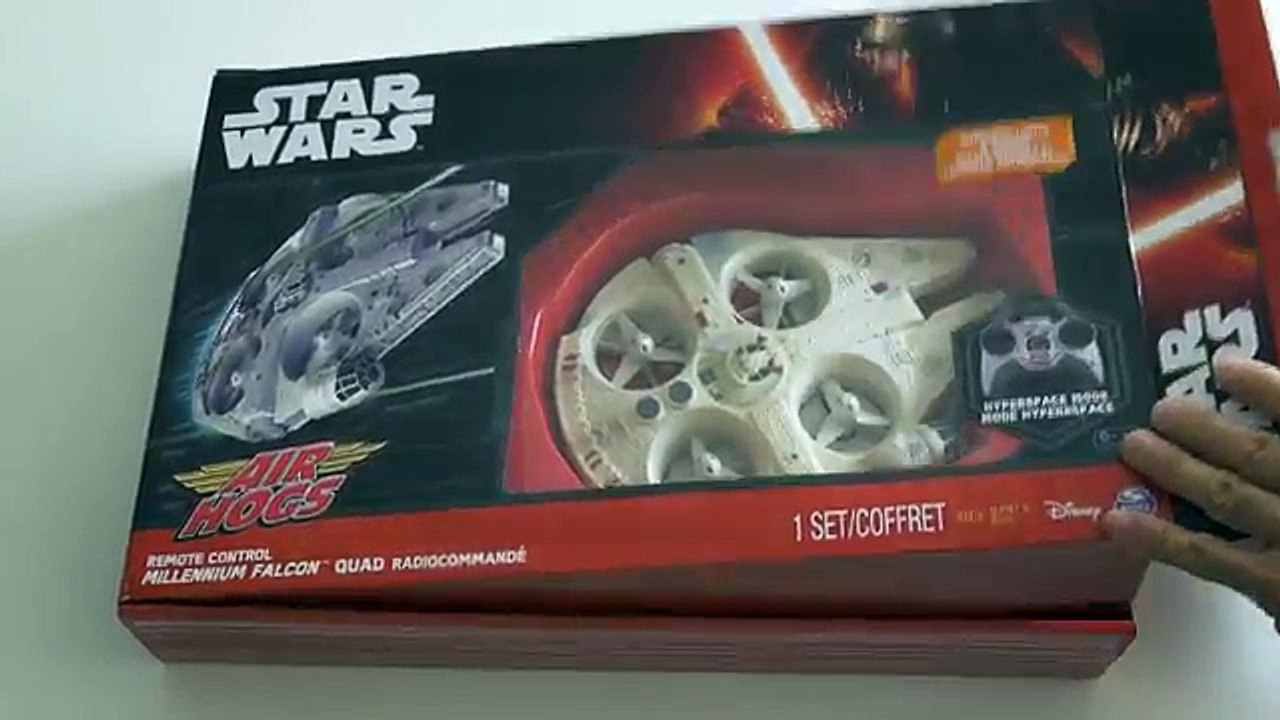 Millennium Falcon vs. X-Wing - Star Wars Drones Review