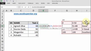 How to use VLookup formula in excel | Part 3