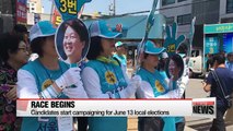 Candidates for June 13th local elections reach out to people on first day of campaigning