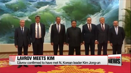 Télécharger la video: Russian FM meets N. Korean leader to discuss situation on Korean Peninsula