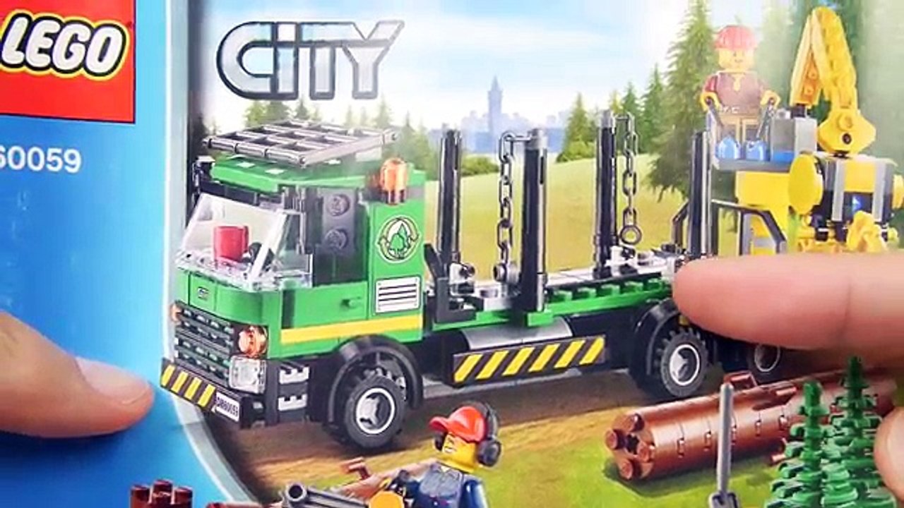 レゴ シティ ログトラック 60059 ／ LEGO CITY, LEGO City Logg...