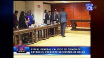 Caso Balda calificado como 