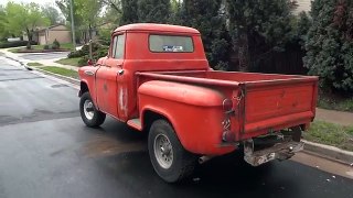VERY RARE BARN FIND 1957 Chevrolet NAPCO 4x4 1/2 Ton Short Bed Stepside for sale!