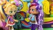Play Doh • Rainbow Dash Salon Fryzjerski • My Little Pony & Shopkins • bajki dla dzieci