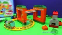 Thomas the Tank Engine Mega Block and Train Track a Toy Unboxing