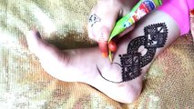 Beautiful Foot Mehndi Design 2016 Leg Henna Simple And Easy For