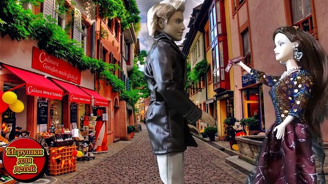 Барби 2016 сериал, Кен и воровка Анфиса мошенница, Куклы Барби мультики для детей