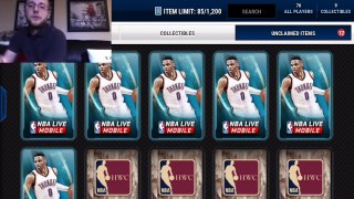 NBA Live Mobile Throwback Packs and Hoops Packs