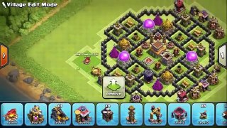 Town Hall 8 defense 2016 (TH8) - Clash of Clan
