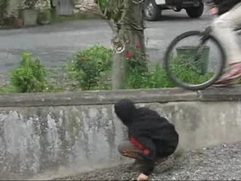 Vélo sur Dos