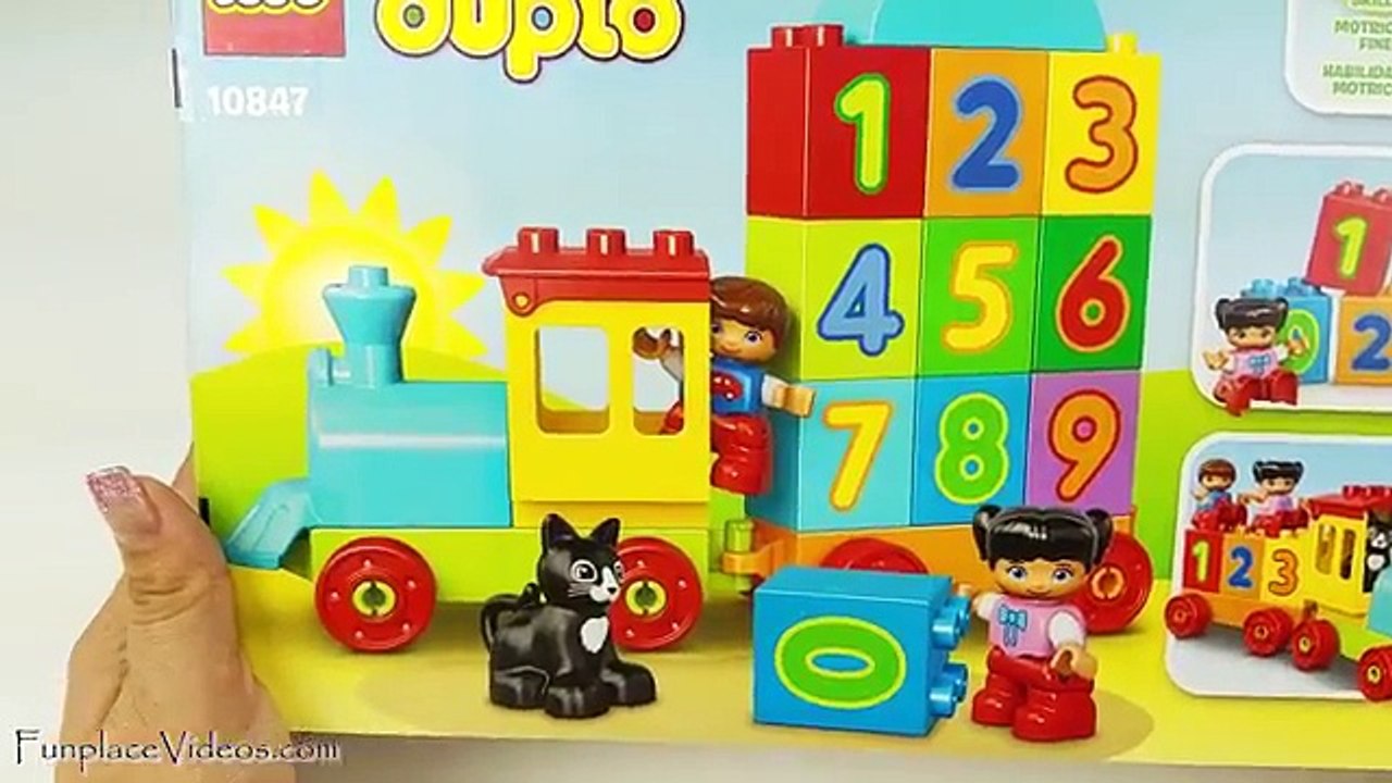 Best Kids Children Learn To Count & Colors Toddler Babies Toys LEGO DUPLO My First Number Train Toy