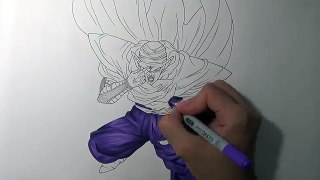 Drawing Piccolo - Dragon ball Z