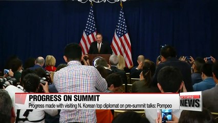 Much progress made with North Korea, but more work remains: Pompeo