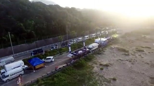 2016/7/21 田原サーフィン空撮 NO2 （I video surfing from the air．）