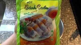Bánh cuốn | Vietnamese steamed rice rolls