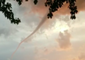 Funnel Cloud Spotted at Wolf Lake