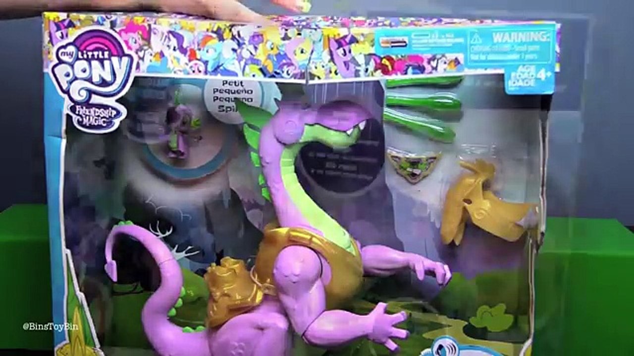GIANT Spike the Dragon!!! | Guardians of Harmony My Little Pony Review | Bins Toy Bin