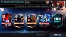 WE GOT 95 OVR IBRAH!! RECORD BREAKER BUNDLE!! FIFA Mobile