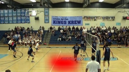 Palisades Dolphins Corona Del Mar Sea Kings CIF Boys Volleyb