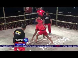 Puluhan Santri Berlatih Bela Diri Pencak Dor  -NET5