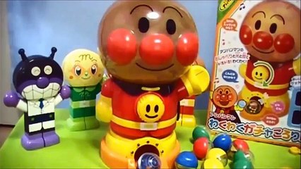アンパンマンおもちゃアニメ❤バイキンマンと水玉ふうせん Anpanman toys 人気動画リメイク版
