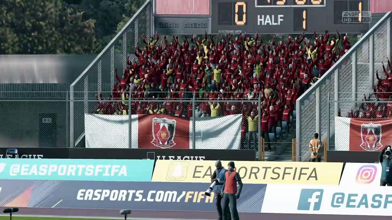 Japanese J-league Cup - Urawa @ Ventforet Kofu - fifa 18 simulation