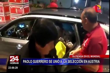 Paolo Guerrero se unió a la selección en Austria