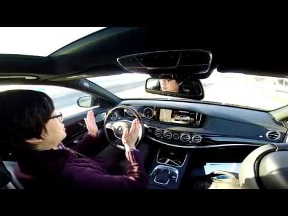 메르세데스-벤츠 S클래스는 스스로 운전한다? Just Trying Mercedes-benz S Class, Self driving feature