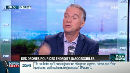 La chronique de Frédéric Simottel : Des drones pour des endroits inaccessibles - 01/06