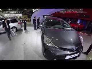 [2015 서울모터쇼] 도요타 프리우스V 공개…왜건의 장점 갖춘 하이브리드