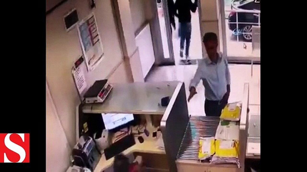 PTT çalışanını �Yavaş hareket ediyorsun� diyerek darp ettiler