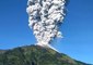 Merapi Volcano Emits Column of Volcanic Ash