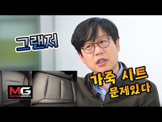 "현대차 그랜저 가죽 시트, 분명 문제있다"...시트 디자인, 설계, 소재 어디가 문제일까