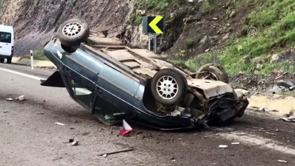 Otomobil devrildi: 1 ölü - KARS