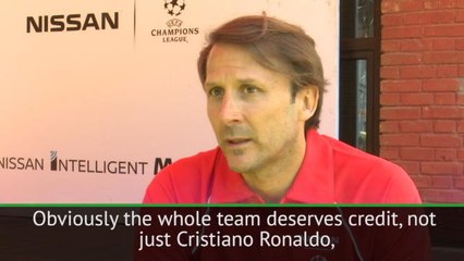 Download Video: Mendieta in awe of Ronaldo's five Champions League titles