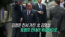 北 김영철 '김정은 친서' 들고 워싱턴 간다 / YTN