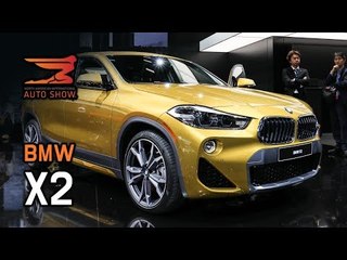 세계 최초 공개! BMW X2, 신형 미니 쿠퍼!...이건 괴상한건가, 예술적인건가? [2018 디트로이트]
