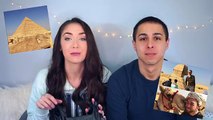 American Boyfriend & Girlfriend Taste Test Egyptian Snacks! | Trending With Tori