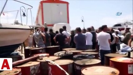 Batan teknede ölenler Ayvalık�ı yasa boğdu