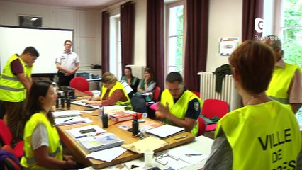 Reportage - Exercice grandeur nature à Gières